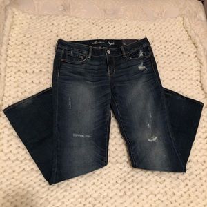 American Eagle AE jeans straight sz 14 regular NWT